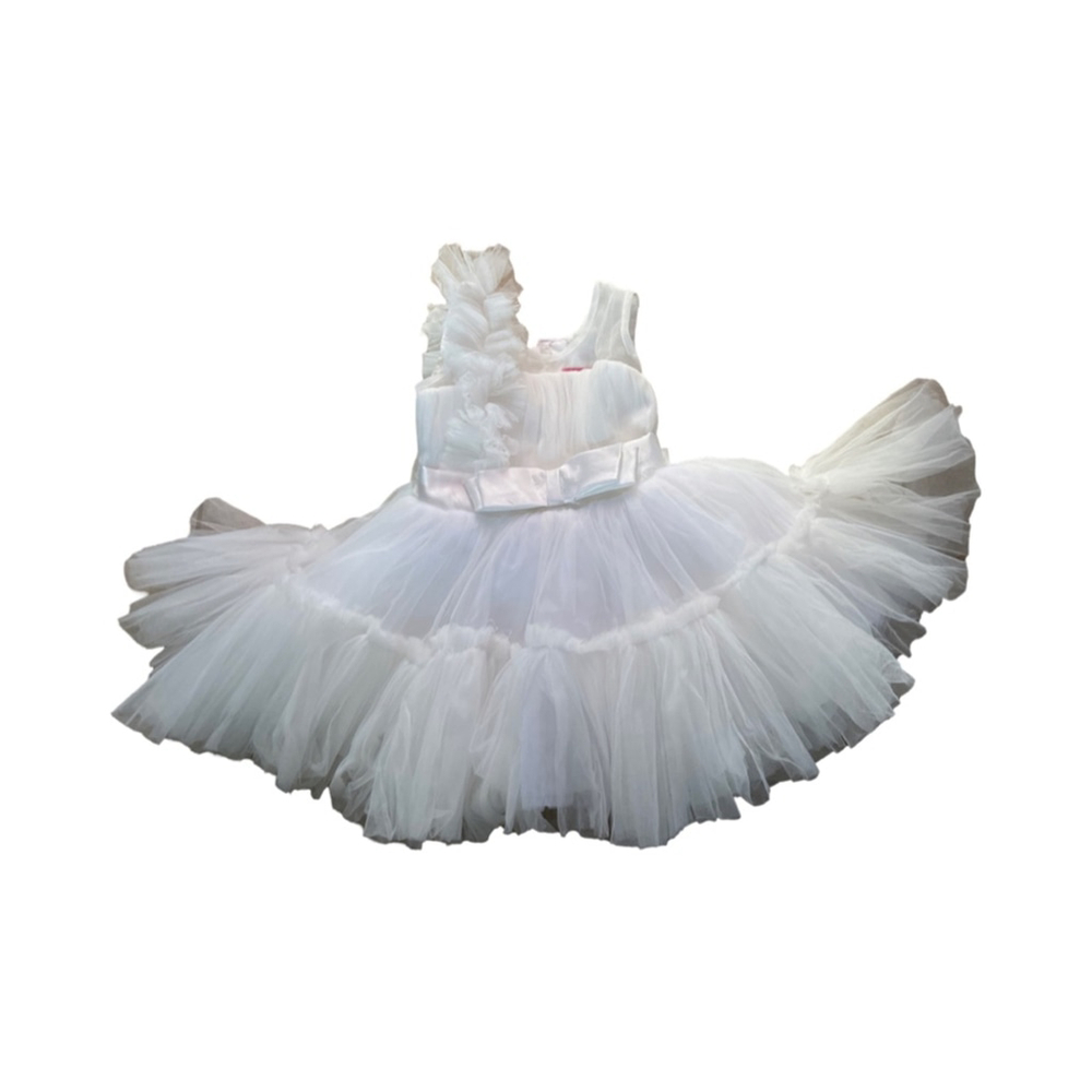 Grace white dress - 12-18m